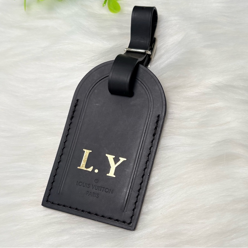 Louis Vuitton Black Luggage Tag - Picture 3 of 11